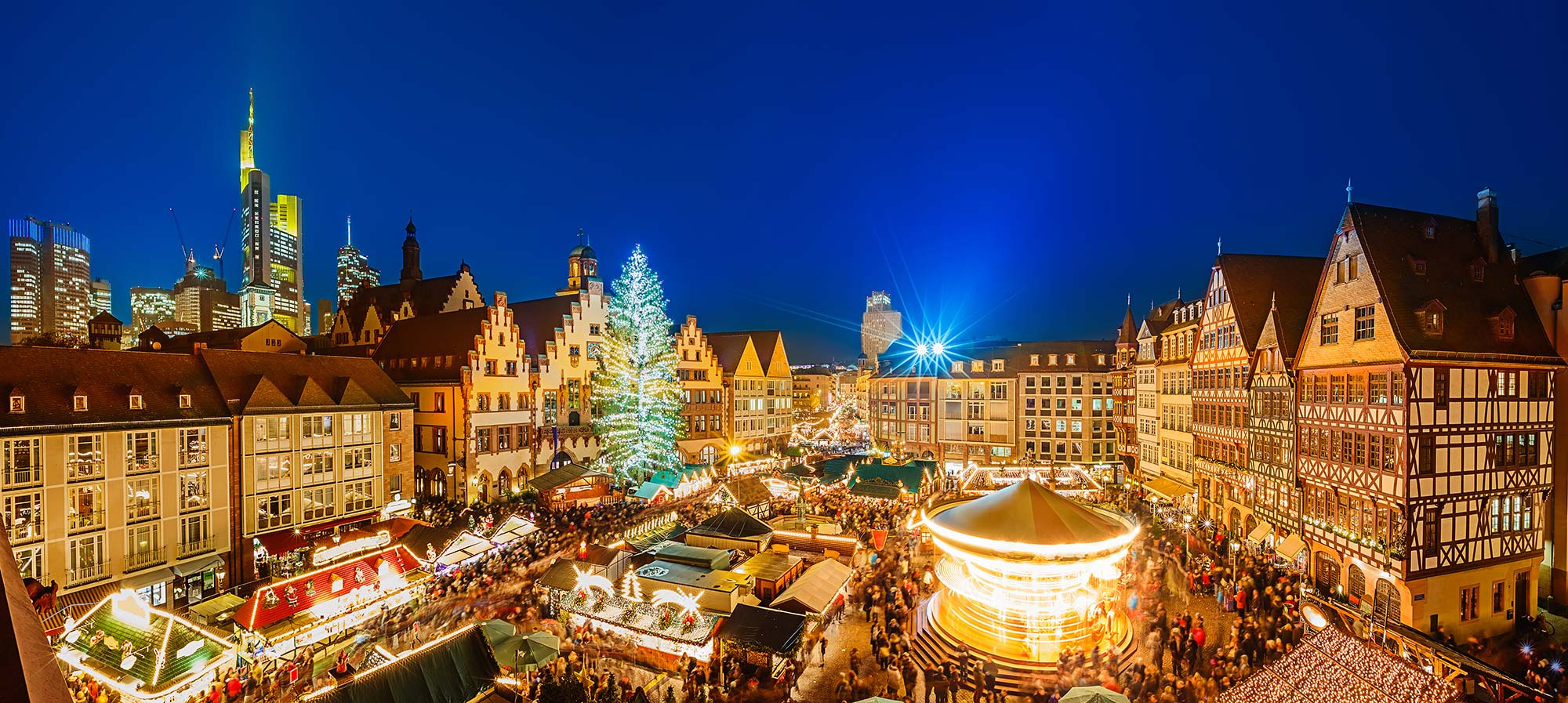 Frankfurter Weihnachtsmarkt - Urlaub, Reisen und Freizeit in Deutschland