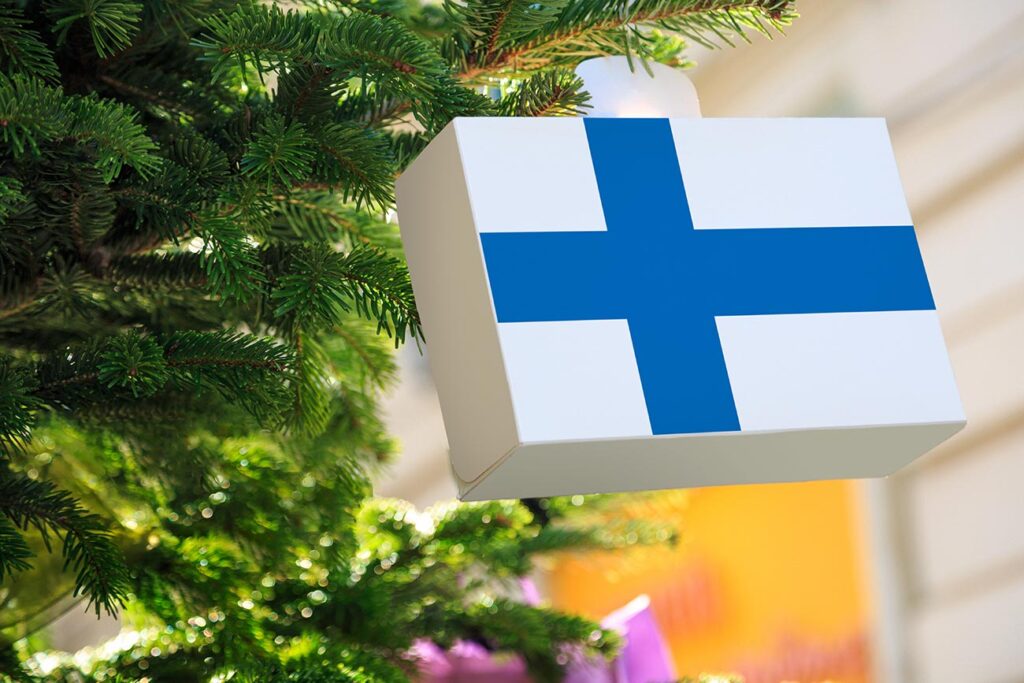 Finnischer Weihnachtsmarkt
