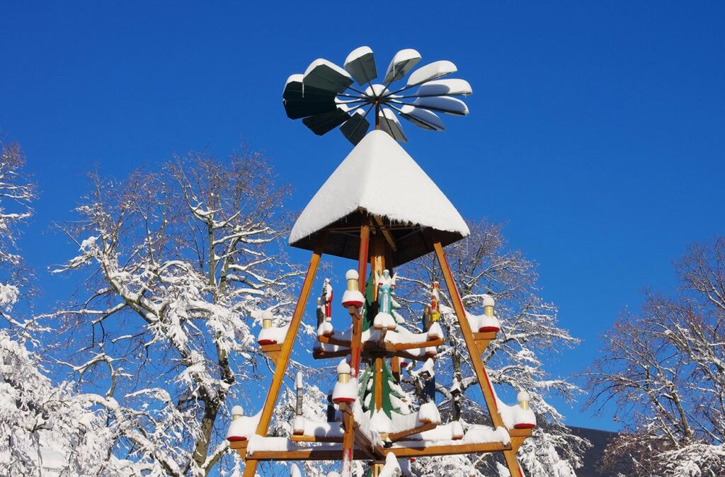 Marienberger Weihnachtsmarkt Pyramide