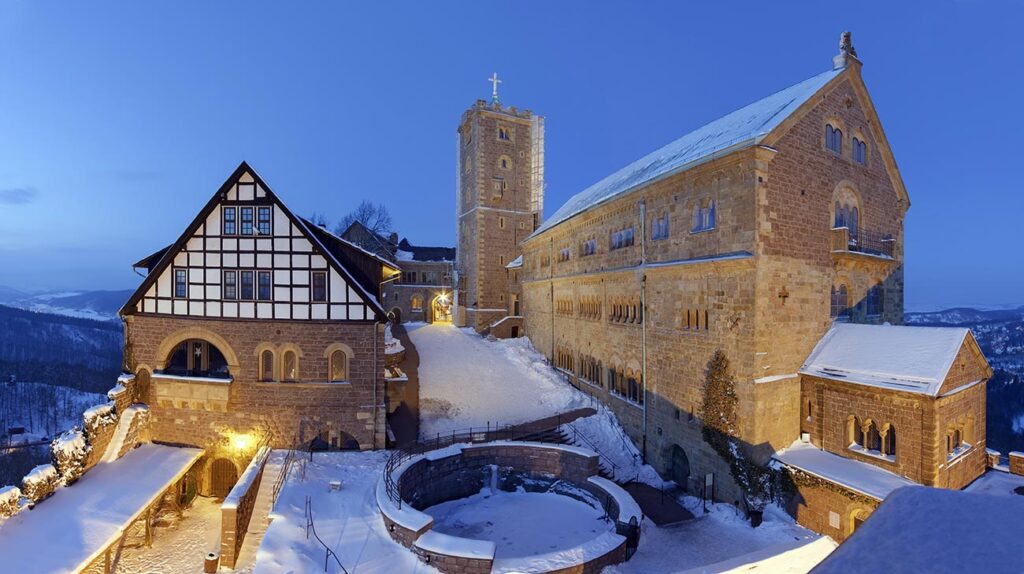 Wartburg im Winter