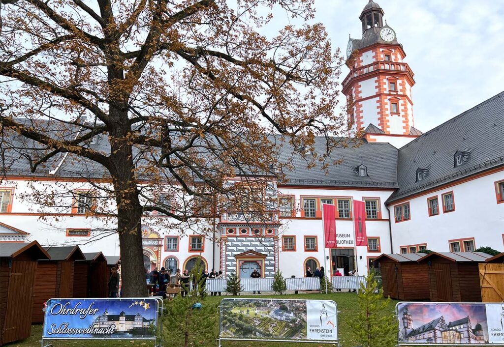 Weihnachtsmarkt Schloss Ehrenstein in Ohrdruf