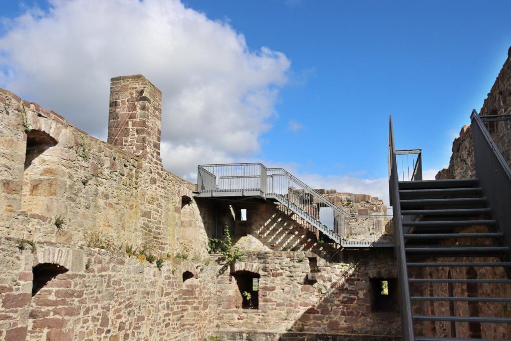 Burg Grebenstein in Hessen