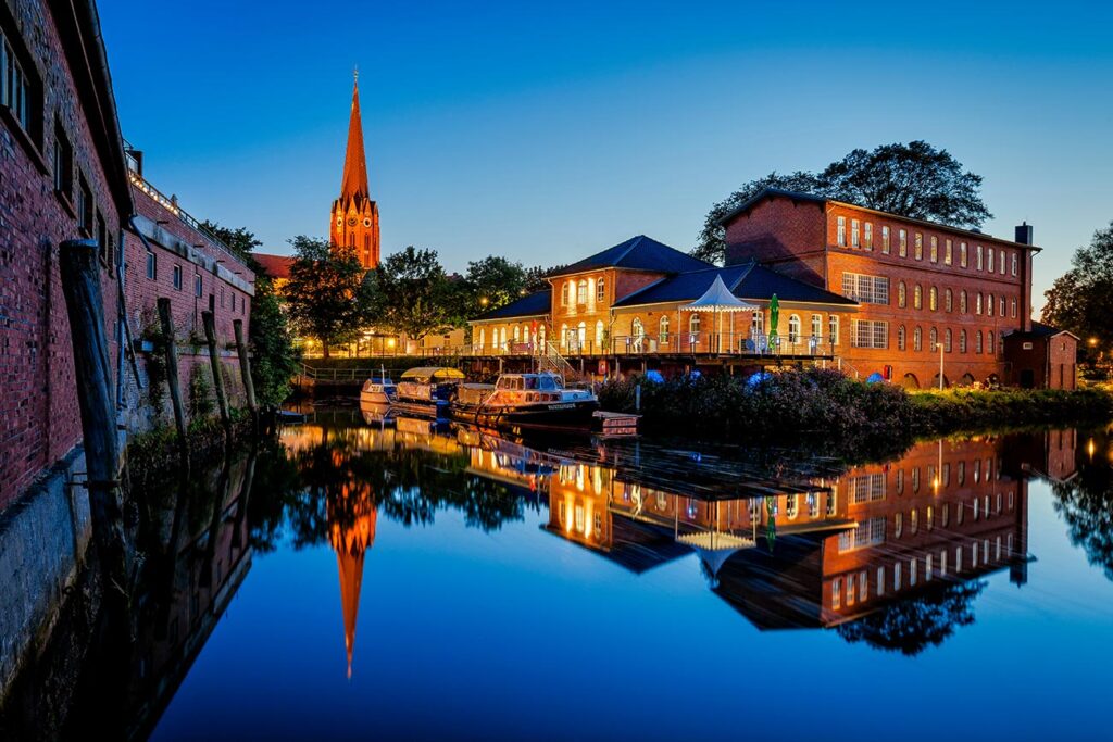 Buxtehude bei Nacht