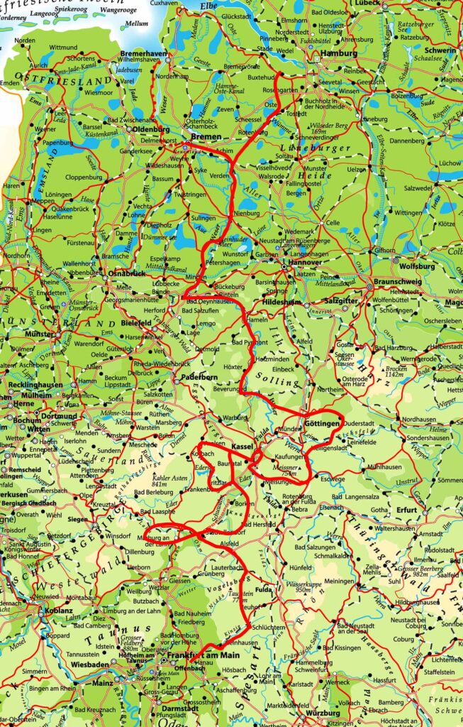 Route deutsche Märchenstraße