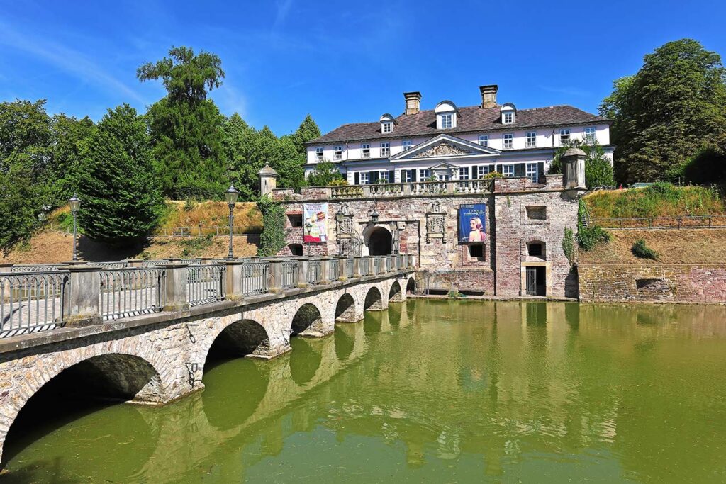 Das Schloss Pyrmont in Bad Pyrmont