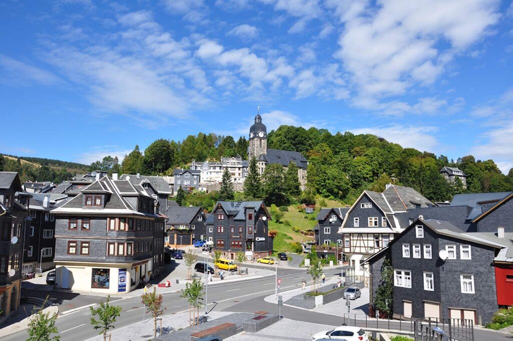 Lauscha im Thüringer Schiefergebirge