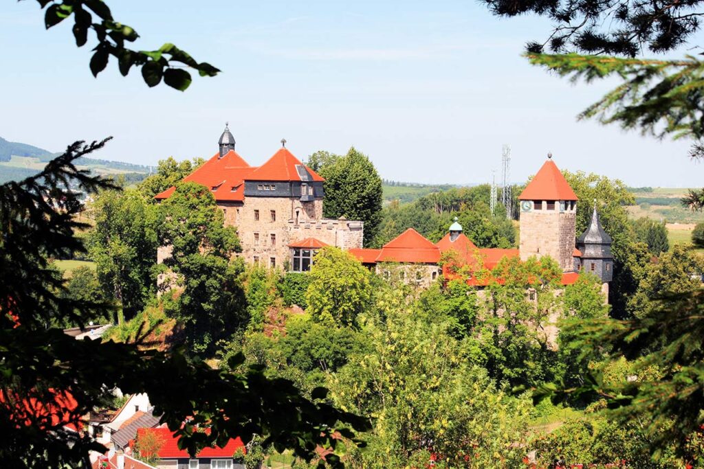 Schloss Elgersburg im Ilm-Kreis in Thüringen
