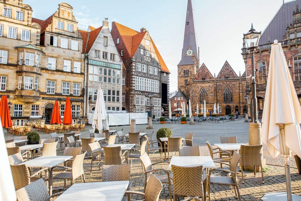 bremen blick auf den markt