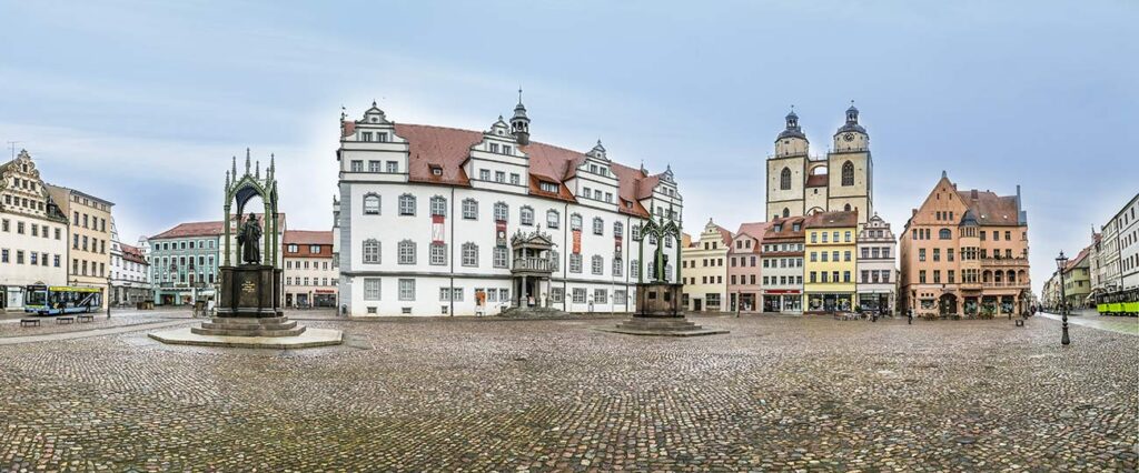 lutherstadt wittenberg panorama