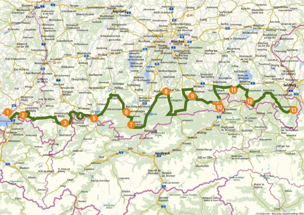Route der Deutschen Alpenstraße