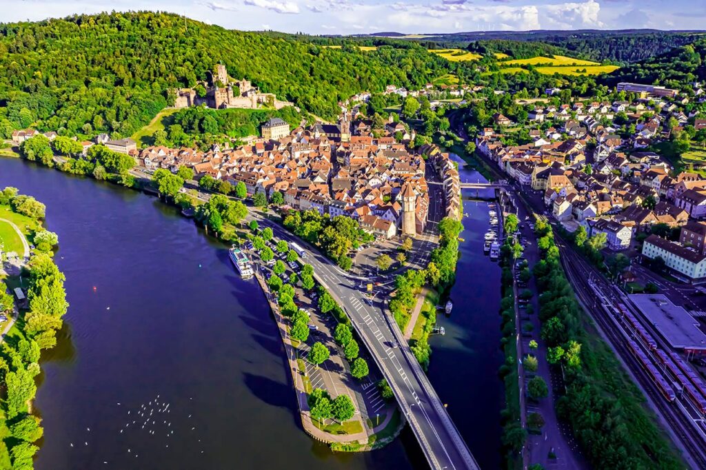 Wertheim von oben