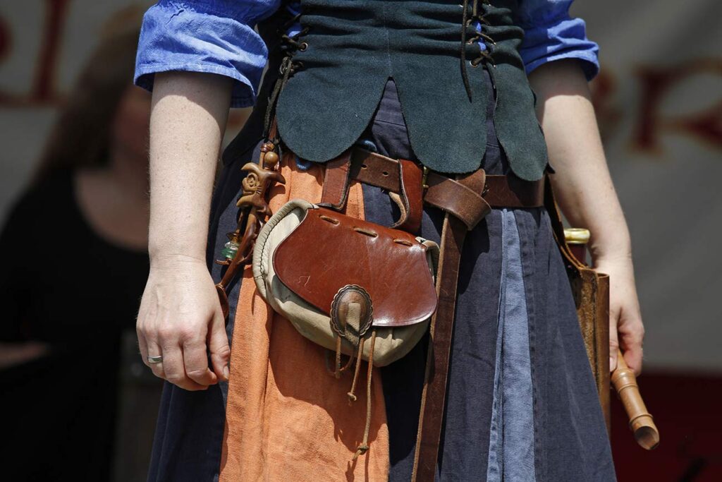 mittelalter markt frau