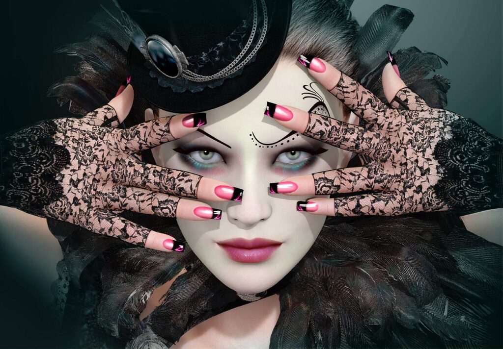 Mystische Frau
