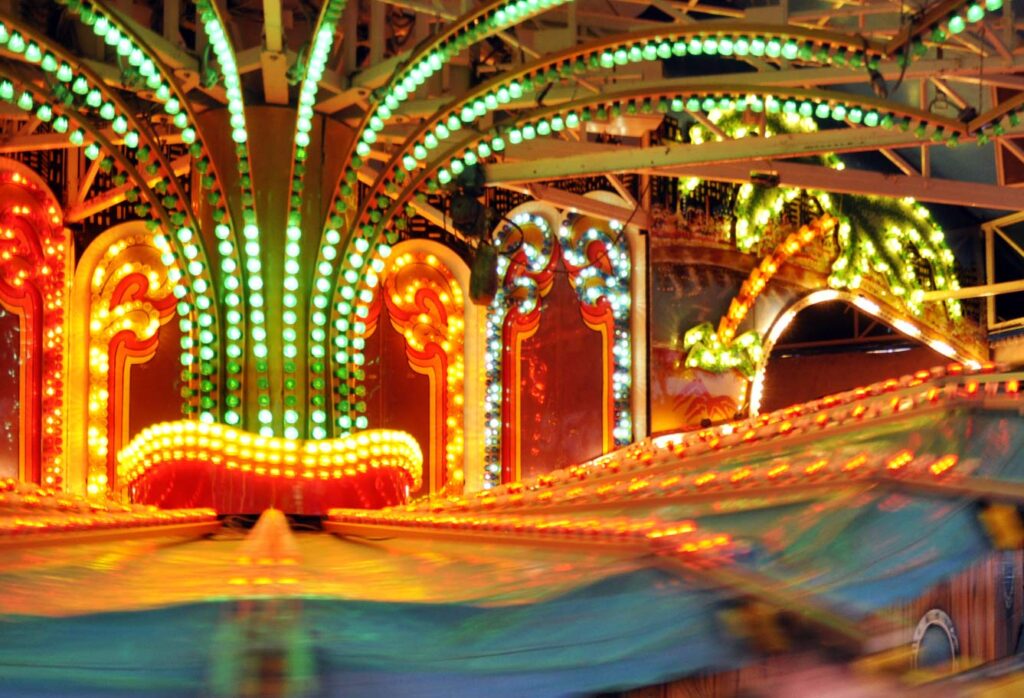 rummel karussell licht