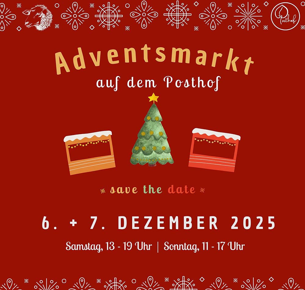 Adventsmarkt auf dem Posthof bei Rendsburg