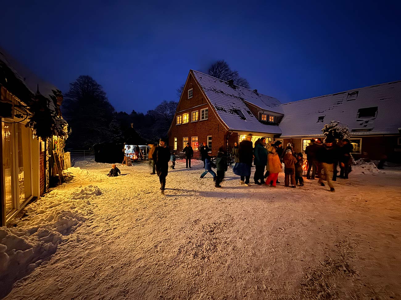 Adventsmarkt auf dem Posthof bei Rendsburg