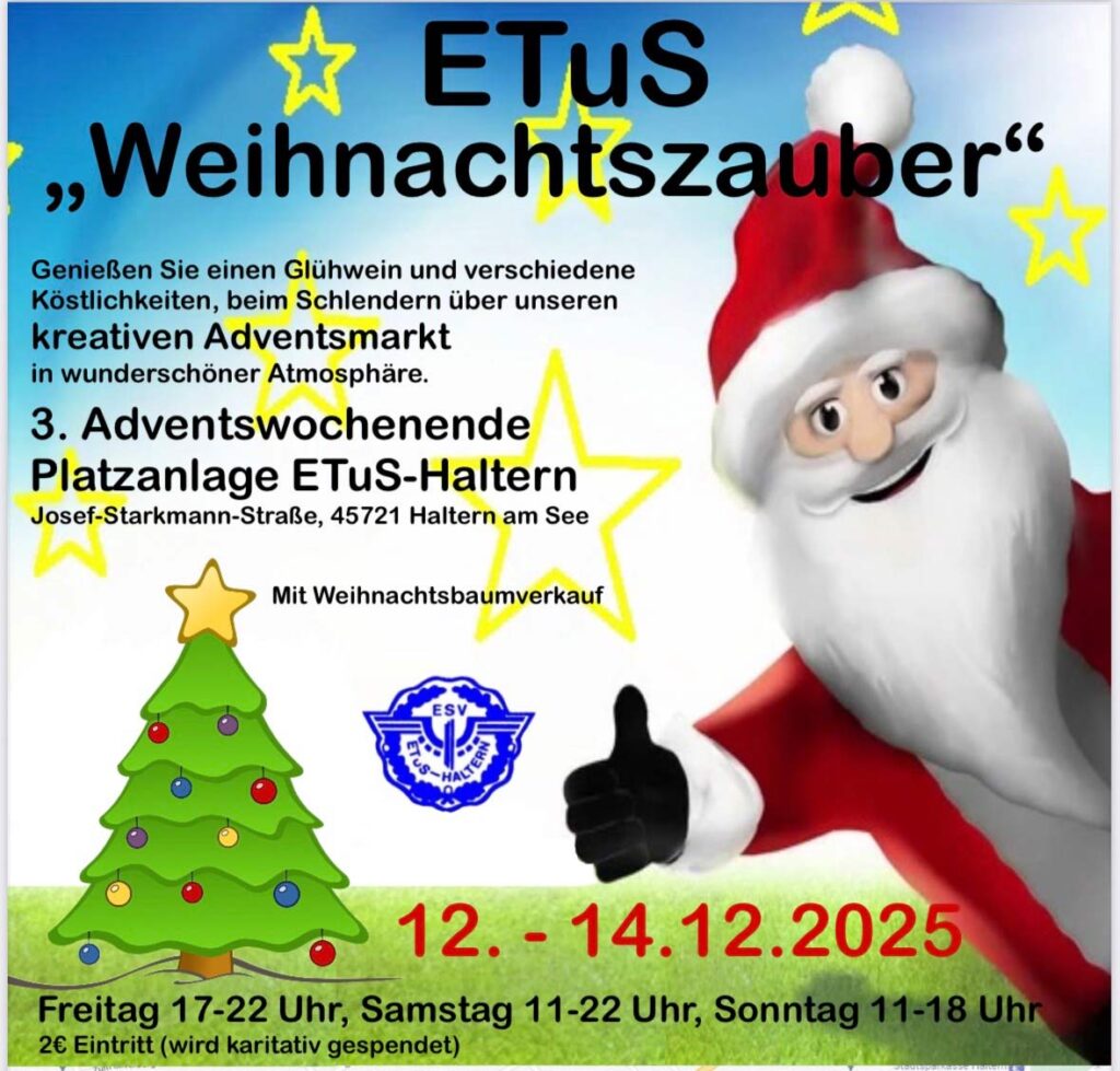 ETuS-Weihnachtszauber in Haltern am See 2025