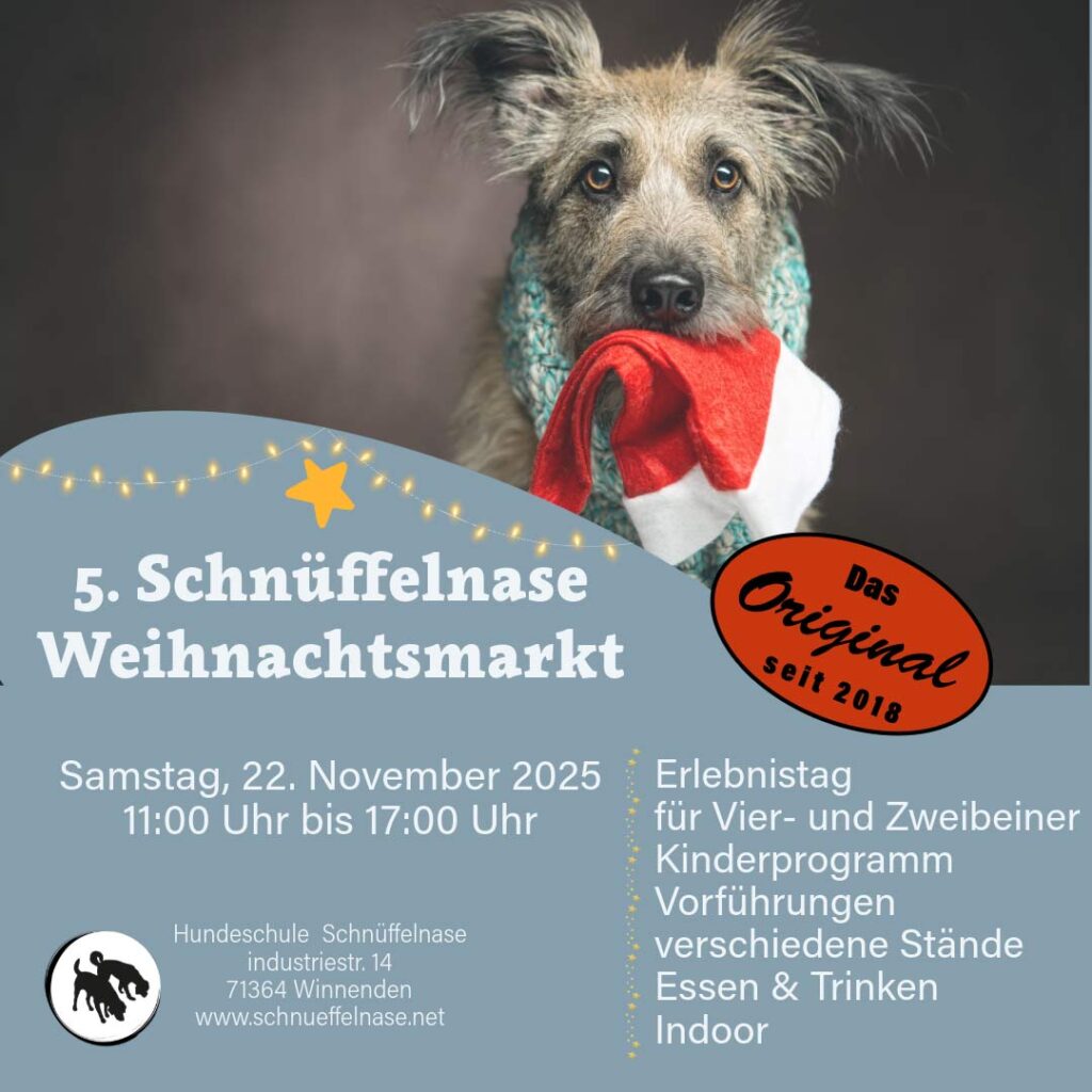 Weihnachtsmarkt Schnüffelnase