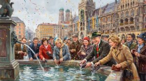 Fasching - Geldbeutelwaschen in München