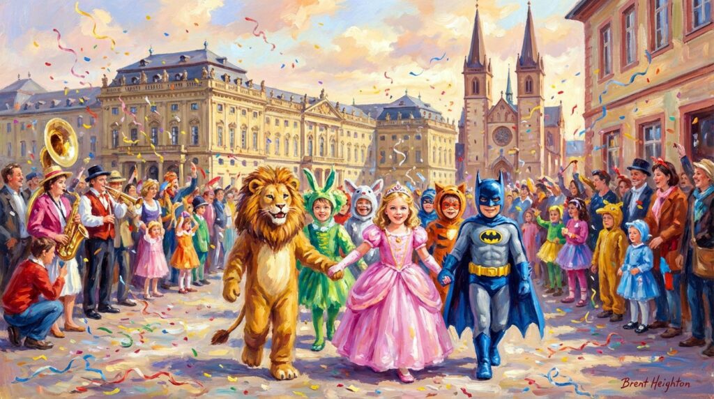Würzburg Fasching Kinder