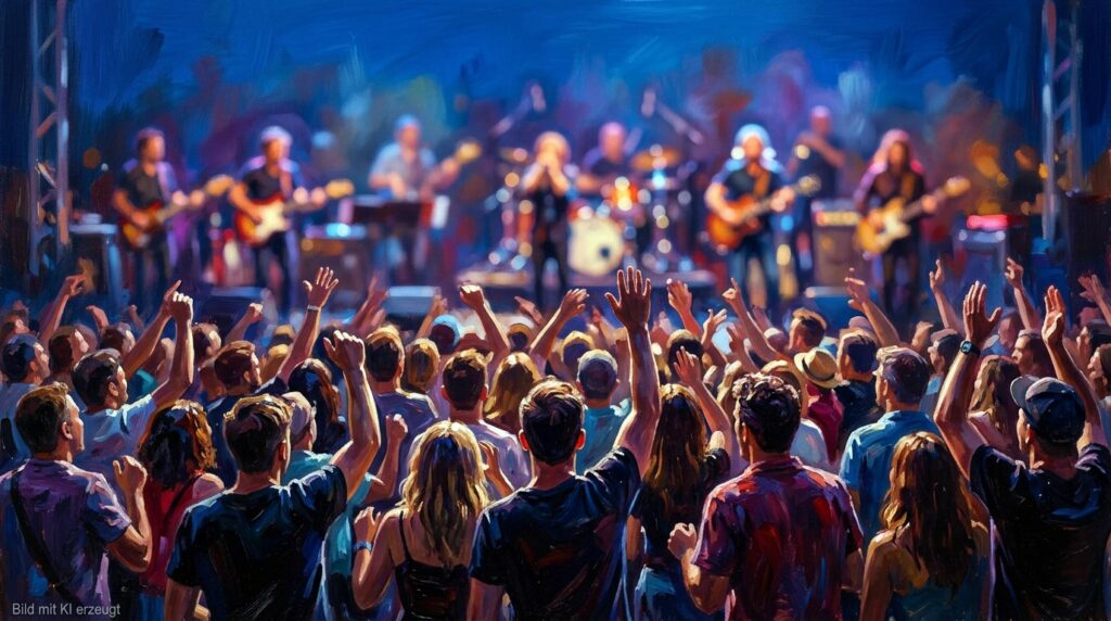 Konzert auf Stadtfest