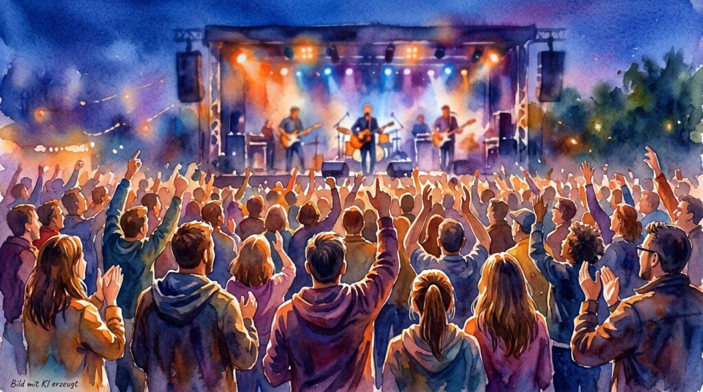 Konzert auf Stadtfest