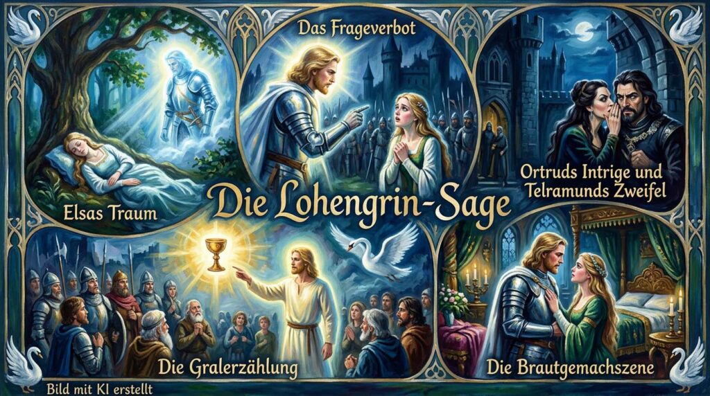 Lohengrin- die 5 Schlüsselszenen
