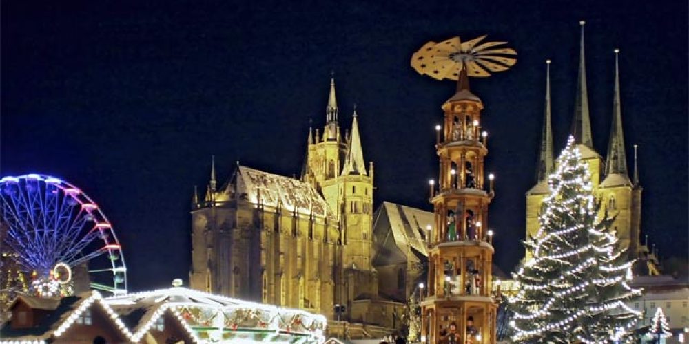 Weihnachtsmarkt in Erfurt 2016