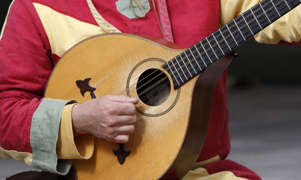 Mittelalterlicher Musikant