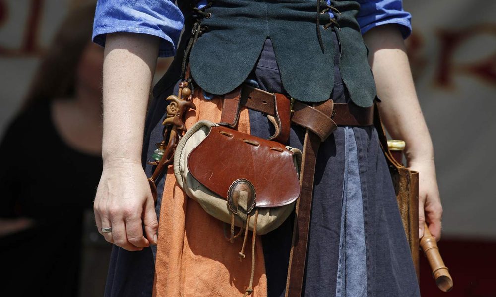 mittelalter markt frau