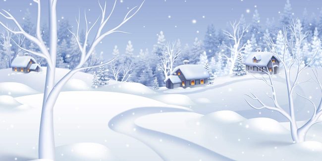 Das Erzgebirge – Der Schneemann und das Mädchen