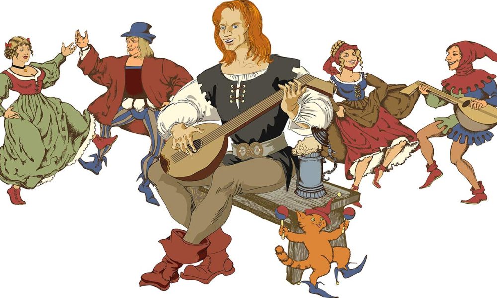 mittelalter spielleute gaukler