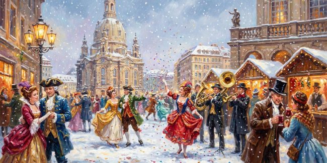 Faschingszeit in Sachsen