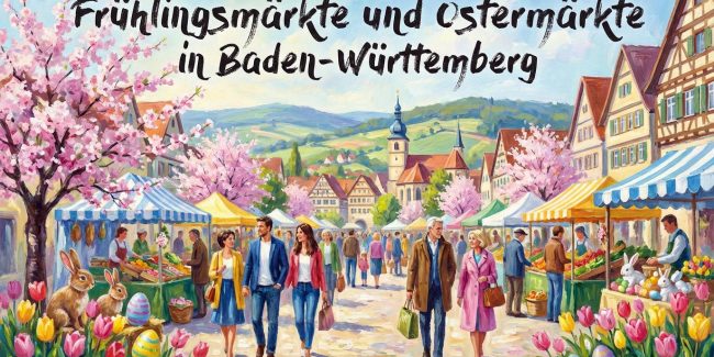 Ostermärkte und Frühlingsmärkte in Baden-Württemberg