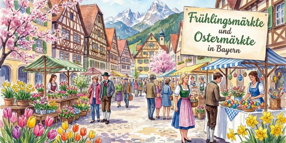 Frühlingsmärkte und Ostermärkte in Bayern 2026
