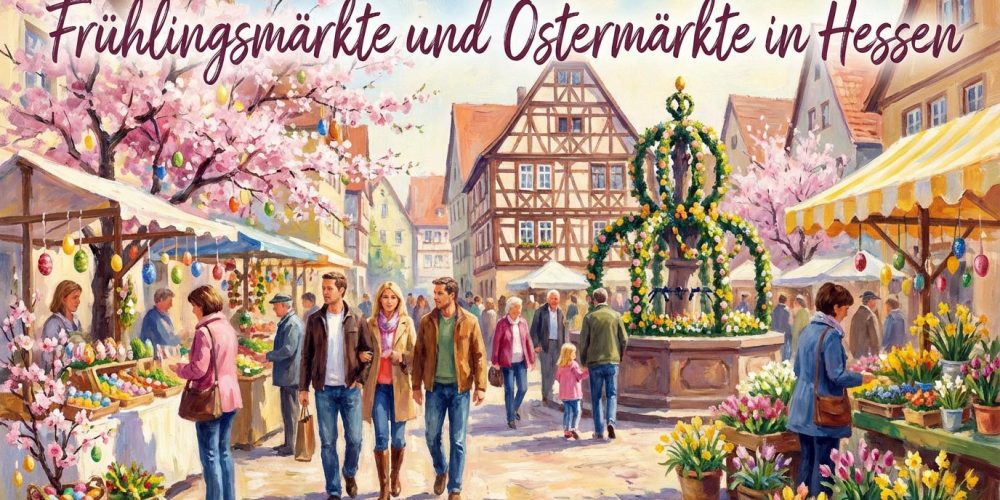 Ostermärkte und Frühlingsmärkte in Hessen