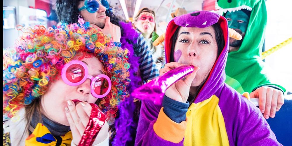 Faschingszeit in Bayern