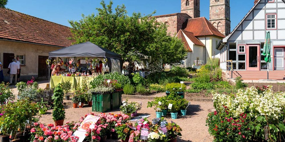 Gartenmarkt Kloster Veßra in Thüringen