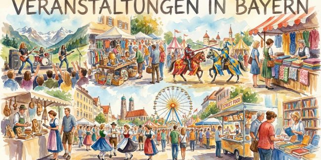 Veranstaltungen in Bayern April 2026