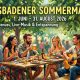 Sommermarkt in Wiesbaden auf dem Mauritiusplatz