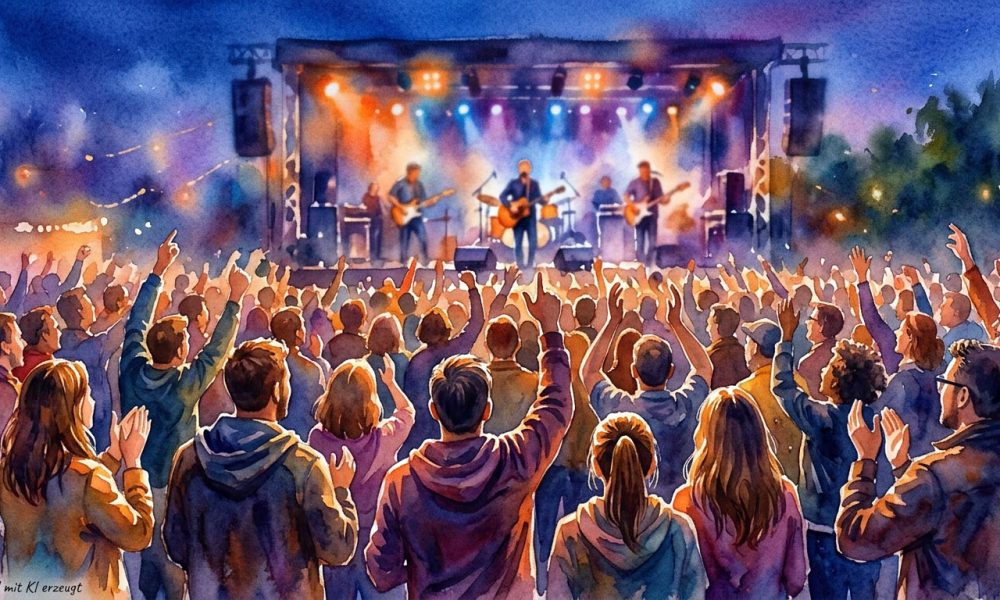 Konzert auf Stadtfest