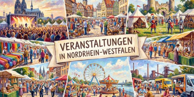 Veranstaltungen in Nordrhein-Westfalen August 2026
